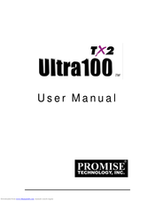 Promise Technology Ultra100 TX2 User Manual