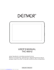 Denver TAC-90012 User Manual