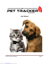 My Pet's Life Pty My Pet Tracker User Manual