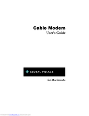 Zoom PCI Cable Modem User Manual