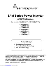 SamplexPower SAM-1000-12 Owner's Manual