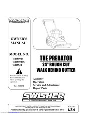 Swisher Predator WB8524 Owner's Manual