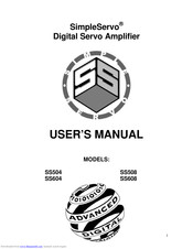 Advanced Digital SimpleServo SS608 User Manual