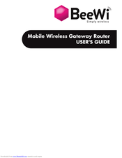 BeeWi Mobile Wireless Gateway Router User Manual