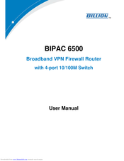 Billion BIPAC 6500 User Manual