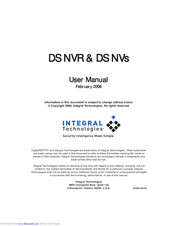 Integral Technologies DS NVR User Manual