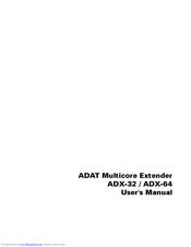 Application Systems ADX-32 User Manual