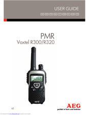 AEG Voxtel R320 User Manual