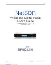 RFspace NetSDR User Manual