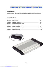 Macpower & Tytech Alumni Freshman USB 2.0 User Manual