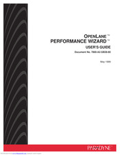 Paradyne OpenLane Performance Wizard Version 4.2 User Manual