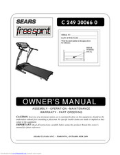 Sears C 249 30066 0 Owner's Manual