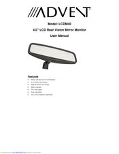 Advent LCDM40 User Manual