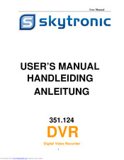 SKYTRONIC 351.124 User Manual