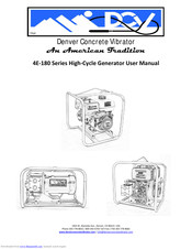 Denver 4E-180 Series User Manual