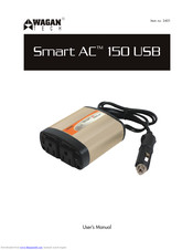Wagan Smart AC 150 USB User Manual
