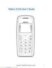 Nokia 2125 User Manual