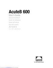 Profoto AcuteB 600 User Manual