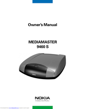 Nokia MEDIAMASTER 9460 S Owner's Manual