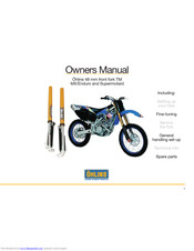 Ohlins MX Owner's Manual