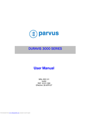 Parvus DuraVIS 3000 SERIES User Manual