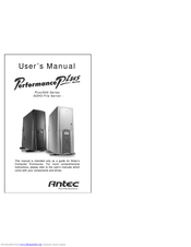 Antec Plus1000 Series User Manual