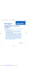 Kensington 33214 User Manual