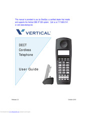 Vertical DECT Cordless Telephone User Manual