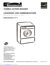 Kenmore 40412 Use & Care Manual