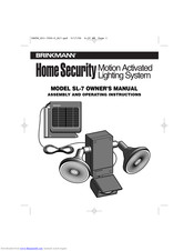 Brinkmann Home Security SL-7 Owner's Manual
