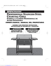 Brinkmann Professional Stainless Steel Owner's Manual