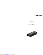 Dubaco DS-800 User Manual