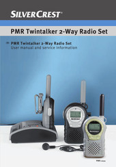 Silvercrest PMR-1200 User Manual And Service Information