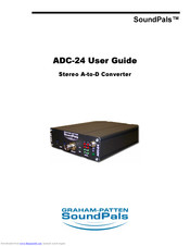 Graham-Patten SoundPals ADC-24 User Manual