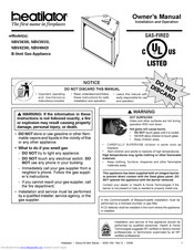 Heatilator NBV3630I Owner's Manual