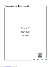 MOON CD 3.3 Owner's Manual