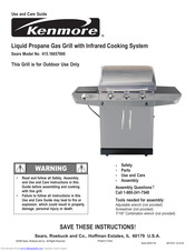 Kenmore 415.16657900 Use And Care Manual
