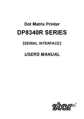 Star Micronics DP8340RM User Manual