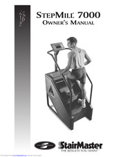 Stairmaster Stepmill 7000pt Manuals Manualslib