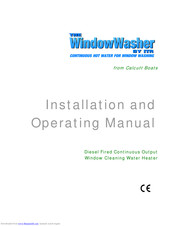 ITR WindowWasher Installation And Operating Manual