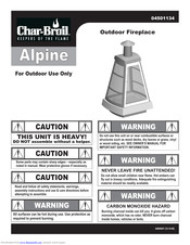 Char-Broil Alpine User Manual