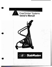 Stairmaster FreeClimber Owner's Manual