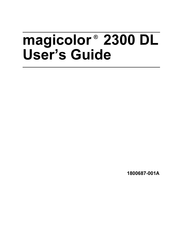 Minolta-Qms magicolor 2300 DL User Manual