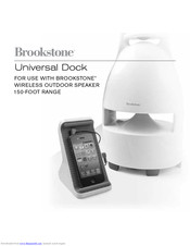 Brookstone Universal Dock Instructions Manual