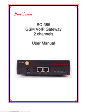 SunComm SC-385 User Manual