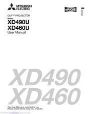 Mitsubishi Electric XD490U User Manual