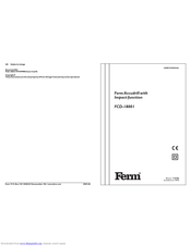 Ferm Accudrill FCD-1800I User Manual
