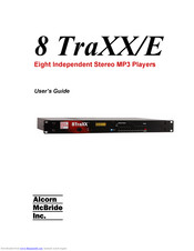 Alcorn Mcbride 8 TraXX/E User Manual