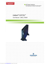 Liebert GXT2-2700RT208 User Manual