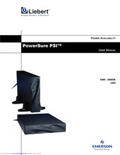Liebert PowerSure PSI PS1440RT2-120 User Manual